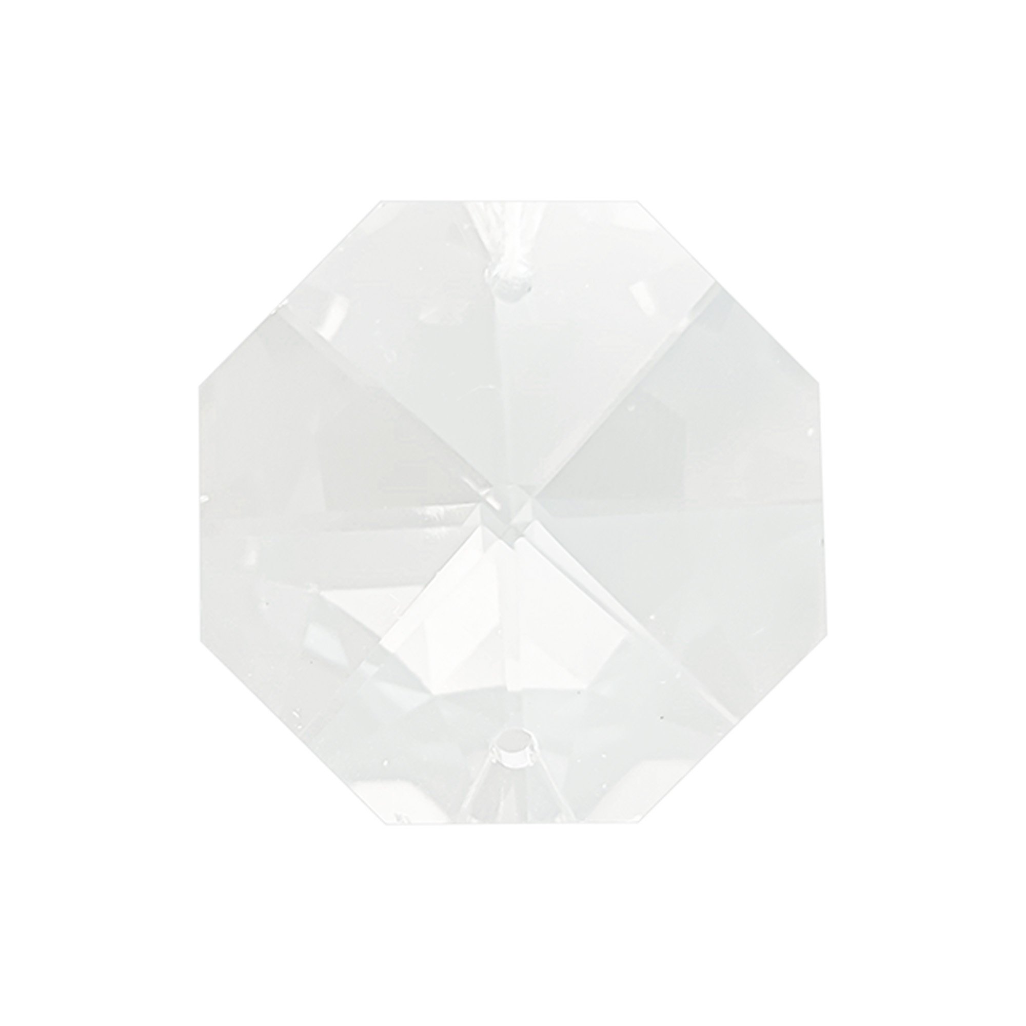 C50030  Crystal Octagon Without Ring 30mm